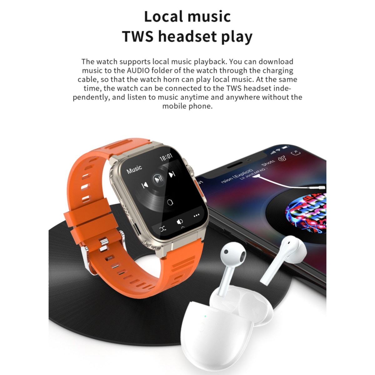 S12 Ultra MAX Global Version A - Fall Detection Watch ulasan dan harga