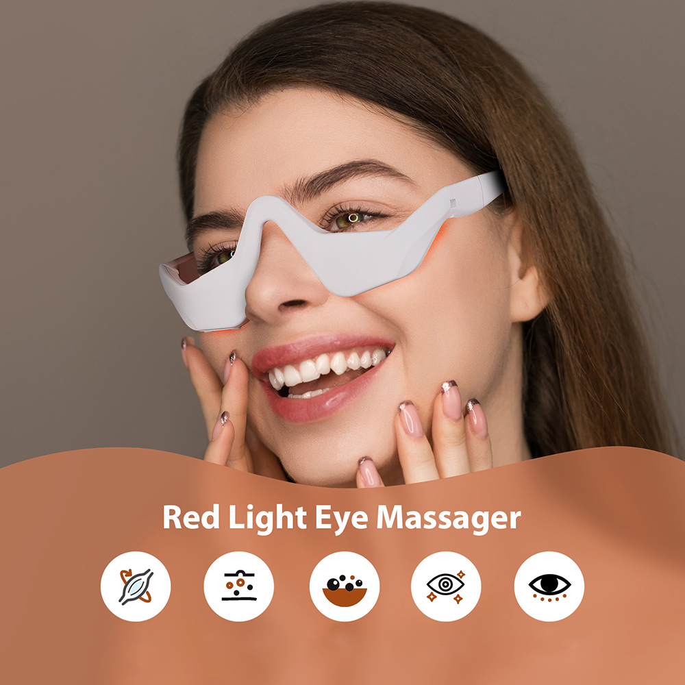 Eye Massager 3D Eyes Relax Mas - Light Therapy Glasses ulasan dan harga
