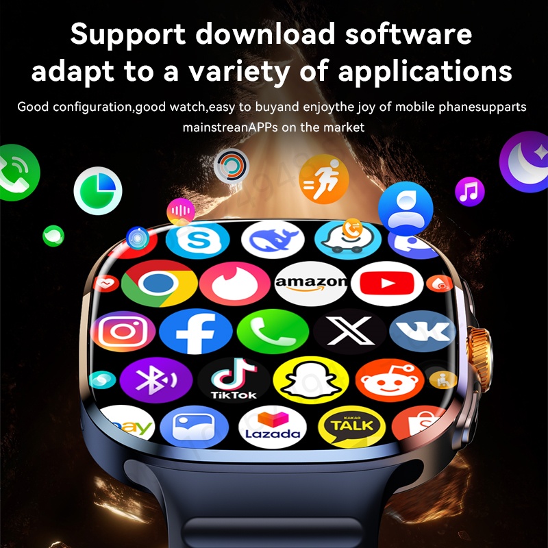M99 Smart Watch Android 10.0 S - Fall Detection Watch ulasan dan harga